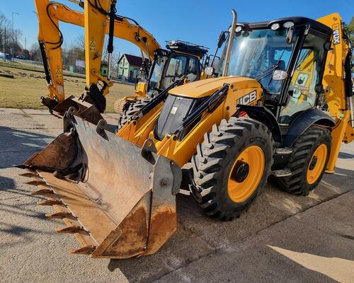 JCB 4CX - joysticky, klima, pouze 1850mth, TOP stav