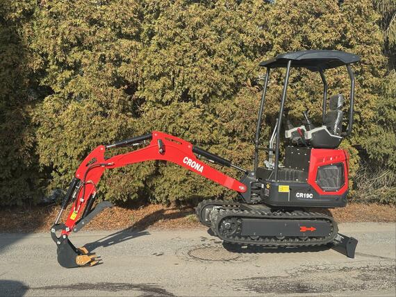 Bagr CRONA CR19C - Kubota, minibagr