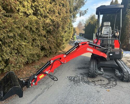 Bagr CRONA CR21C - Kubota, minibagr
