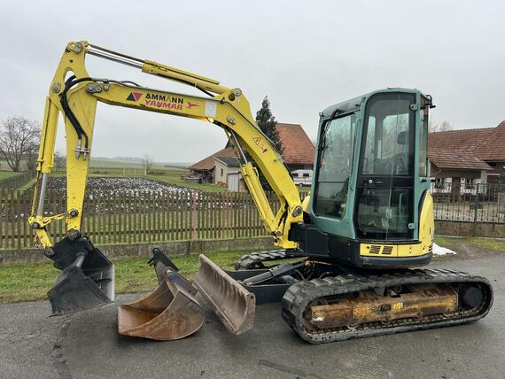 Bagr Yanmar VIO 50 bez přesahu, lžíce 150,80,30
