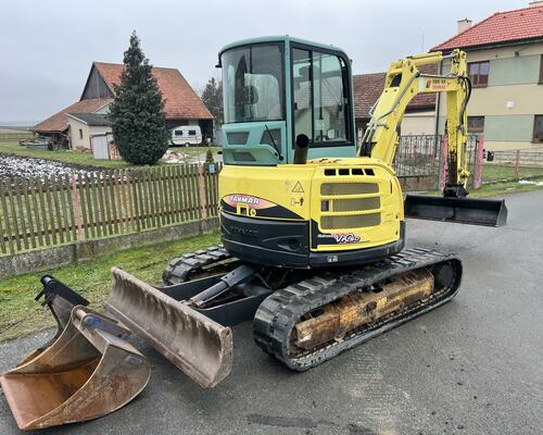 Bagr Yanmar VIO 50 bez přesahu, lžíce 150,80,30