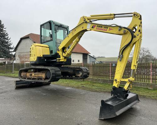 Bagr Yanmar VIO 50 bez přesahu, lžíce 150,80,30