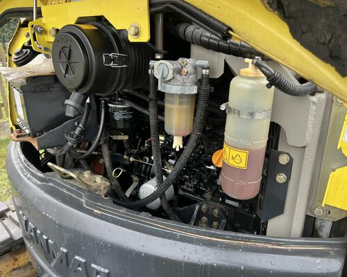 Bagr Yanmar VIO 50 bez přesahu, lžíce 150,80,30