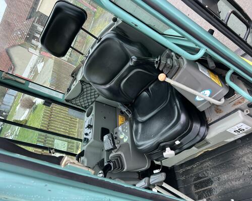 Bagr Yanmar VIO 50 bez přesahu, lžíce 150,80,30