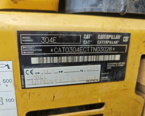 Caterpillar 304E CAT 305