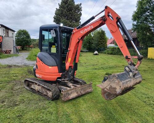 Kubota U20-3 Roztahovací Podvozek