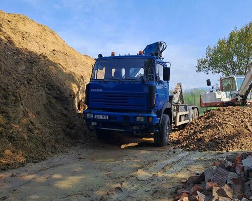 Liaz 29.33 SD 6x4 HYDRAULICKA RUKA + HAKOVY KONTEJNER -