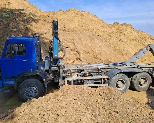 Liaz 29.33 SD 6x4 HYDRAULICKA RUKA + HAKOVY KONTEJNER -