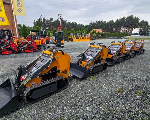 Mini pásový nakladač Skid Steer BCT 400