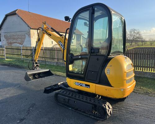 Minibagr JCB 8018 cts hyd.podvozek+svahovka, 2014