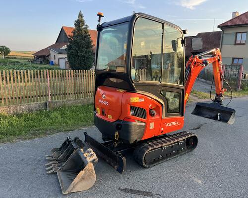 Minibagr Kubota KX 016-4 hyd.svahovka / 1.000mth