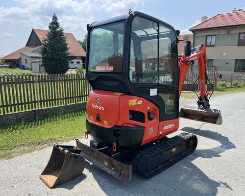 Minibagr Kubota KX 018-4 hyd.svahovka/pouze 2600mh