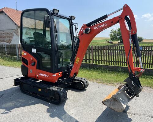 Minibagr Kubota KX 018-4 hyd.svahovka/pouze 2600mh