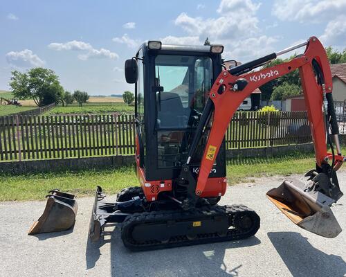 Minibagr Kubota KX 018-4 hyd.svahovka/pouze 2600mh