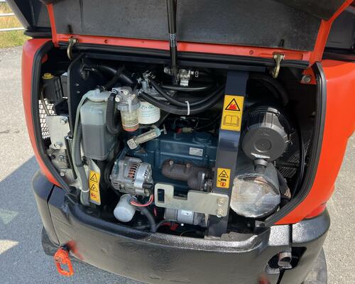 Minibagr Kubota KX 018-4 hyd.svahovka/pouze 2600mh