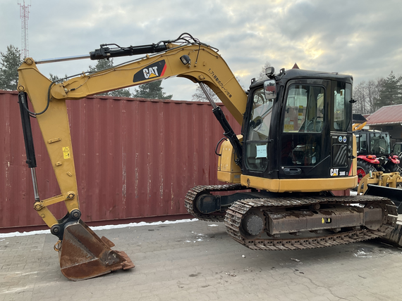 Pásový bagr Caterpillar CR-308E, BAGR