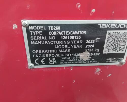 Takeuchi TB260 