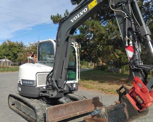 VOLVO ECR58D Powertilt Centrální Mazání