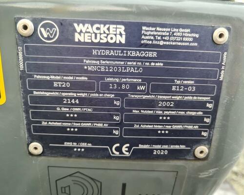 Wacker Neuson ET 20