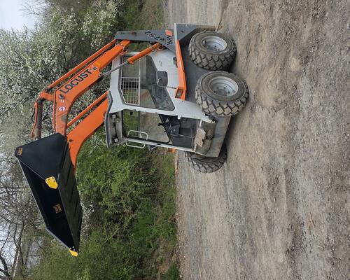 Základní lžice pro smykáč, hladká lopata pre šmykom riadené nakladače UNC, JCB, locust, bobcat, komatsu, CAT, gehl...