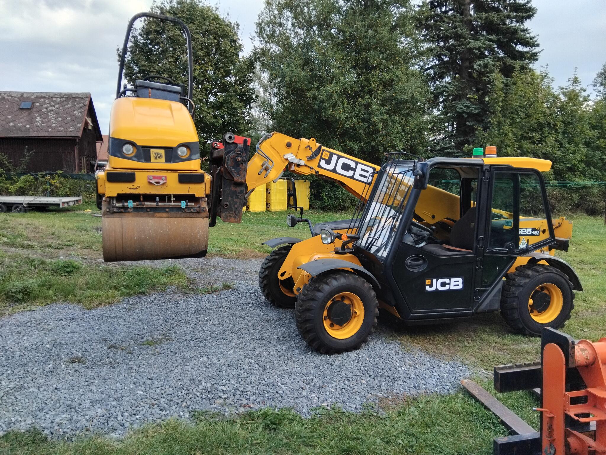 JCB 525-60 Klimatizace