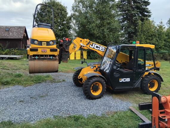 JCB 525-60 Klimatizace