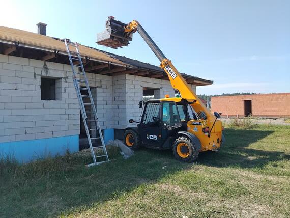 JCB 525-60 Klimatizace