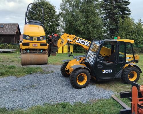 JCB 525-60 Klimatizace