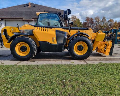 JCB 535-125, klimatizace, vyrovnávání Sway