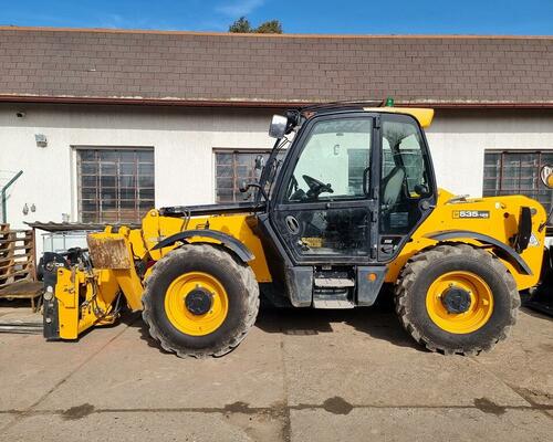 Manipulátor JCB 535-125 a 540-140, SWAY, klimatizace 