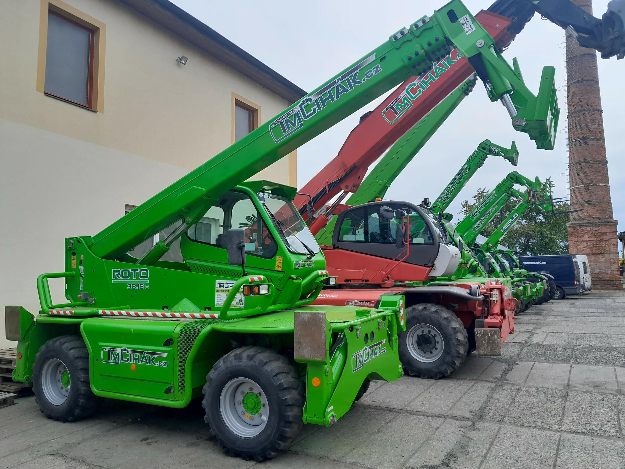 MERLO ROTO R40.18S PLUS / Teleskopický manipulátor / Nabídky / Bazar ...