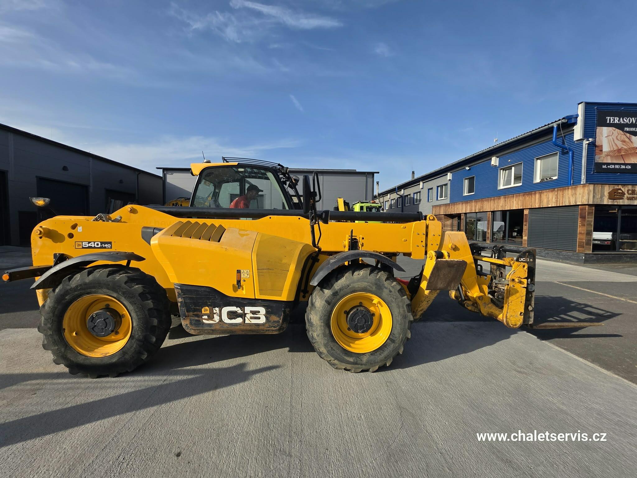 Teleskopický manipulátor JCB 540-140, r.v. 2020, 7471 mth