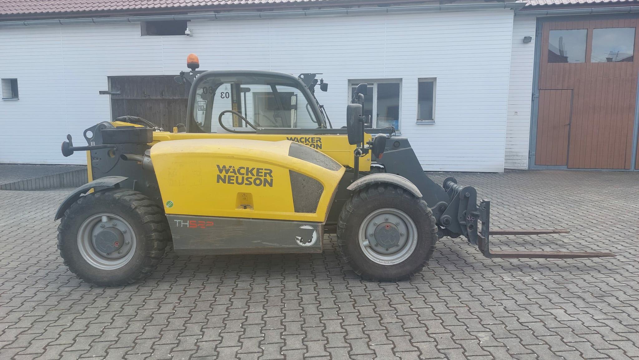 Wacker NEUSON TH522 + LŽÍCE A VIDLE-POUZE 1400 MTH