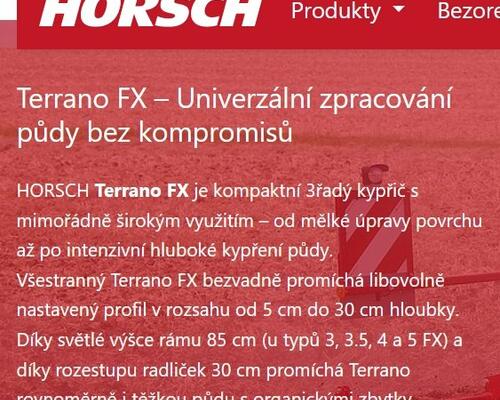 _JINÉ (D) Horsch - Terrano 6 FX (+Rollflex)