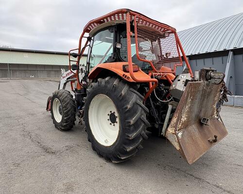Steyr 4110 Profi s lesní nástavbou Forst