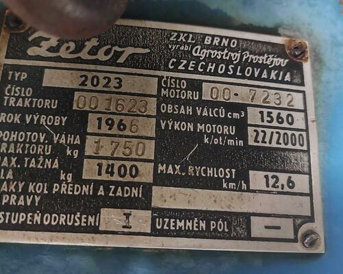 ZETOR 3011