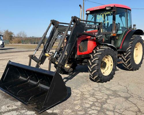 ZETOR PROXIMA 8441 4X4 čelní nakladač a nová lžíce