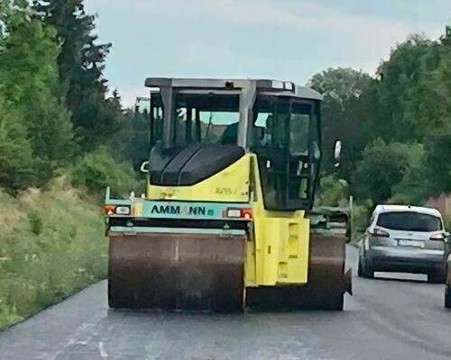 Tandemový vibrační válec AMMANN AV 95-2, pouze 380 mth