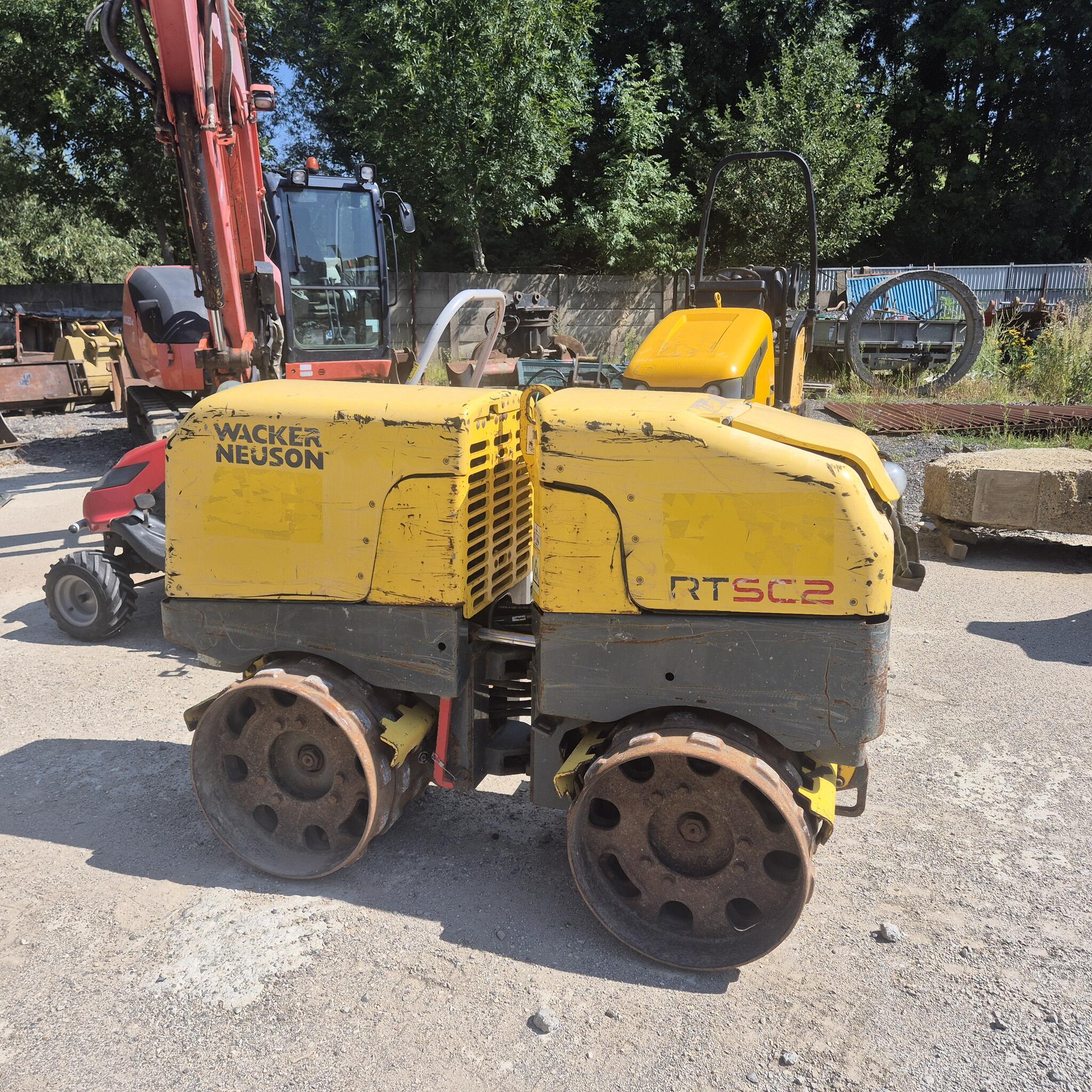 WACKER RTSC2 VIBRAČNÍ VÁLEC
