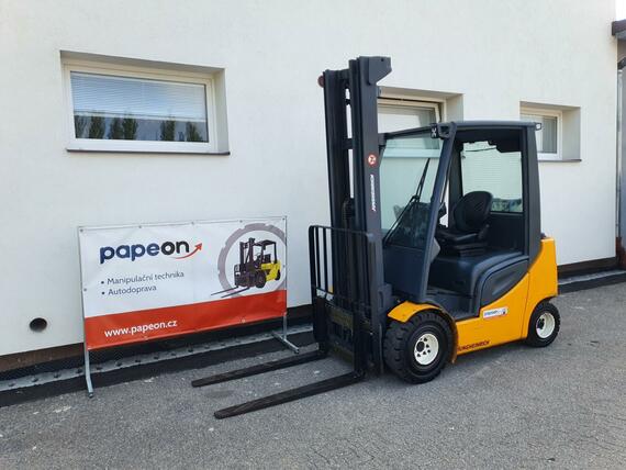 VZV Jungheinrich 2t LPG zdvih 6,1m DOPRAVA ZDARMA