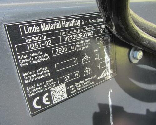 VZV LINDE H25T-02
