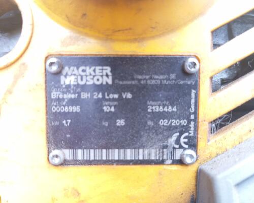 Benzínové búracie kladivo Wacker