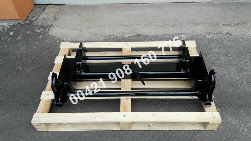 Adaptér, prechodka, redukcia John deere, euro - čelný nakladač na používanie príslušenstva UNC, Locust, novotný bobek