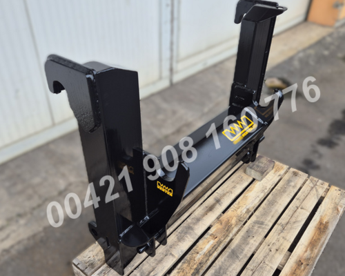 Adapter, redukce JCB Qfit teleskop / Manitou náradie, prídavné zariadenia