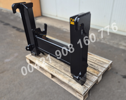 Adapter, redukce JCB Qfit teleskop / Manitou náradie, prídavné zariadenia