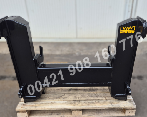 Adapter, redukce JCB Qfit teleskop / Manitou náradie, prídavné zariadenia