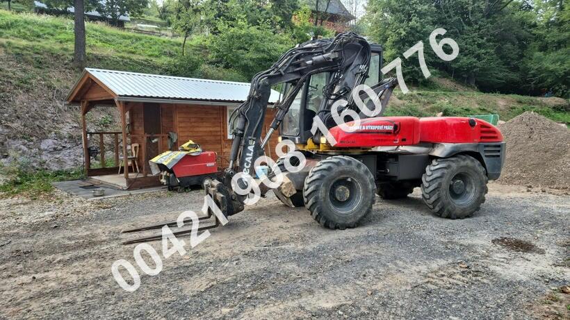 Paletizačné vidly, paletovací vidle Mecalac 6 MCR, 7MWR, 8MCR, 9MWR, 10MCR, 12MTX, 12MXT a ďalšie