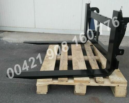 paletizační vidle, euro uchycení traktor, čelní nakladač EURO, john deere, new holland