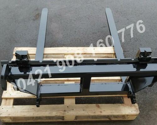 paletizační vidle, euro uchycení traktor, čelní nakladač EURO, john deere, new holland