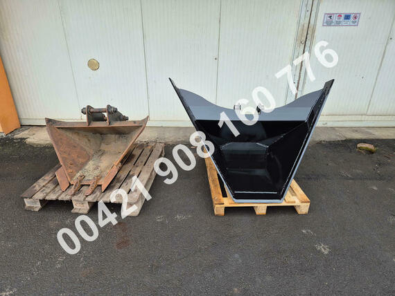 Trapézová lžice, trapézová lopata, podkopová lžice JCB 1CX, 2cx, 3CX, 4CX, 5CX, CAT 428..., CASE, Komatsu, new holland 